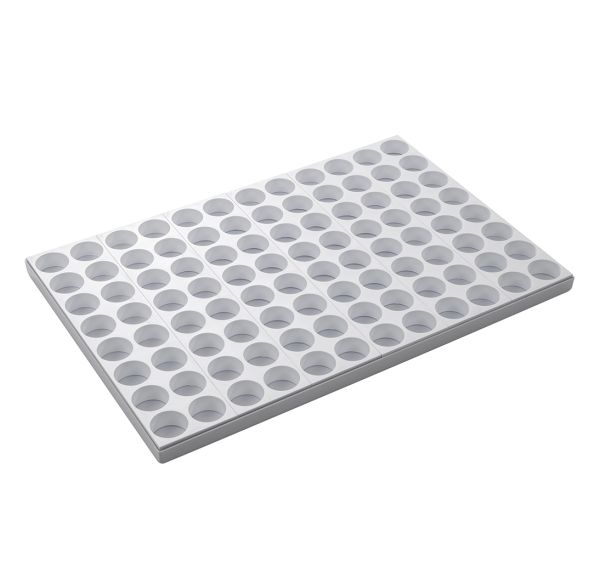 Circle ø 65 h 40 mm. 133 ml. 96 pcs - Stampo per mignon di Martellato Professional