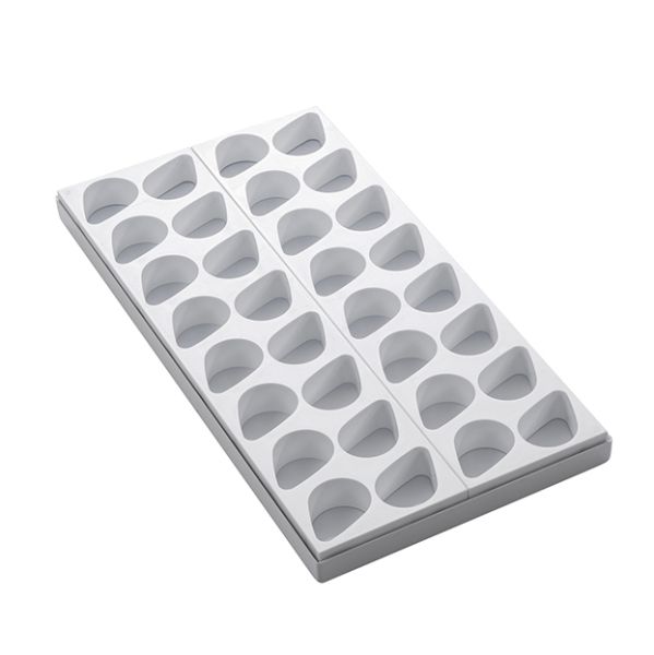 Drop 50 x 35 x h 25 mm. 32 ml. 32 pcs. - Stampo per mignon di Martellato Professional