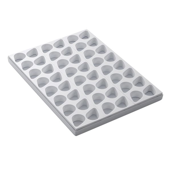 Drop 50 x 35 x h 25 mm. 32 ml. 48 pcs. - Stampo per mignon di Martellato Professional