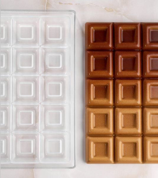 Stampo per tavolette di cioccolato Maxi Choco di Pavoni Professional