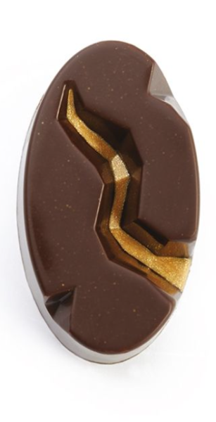 Stampo in policarbonato Praline ABYSS Ovale di Pavoni Professional