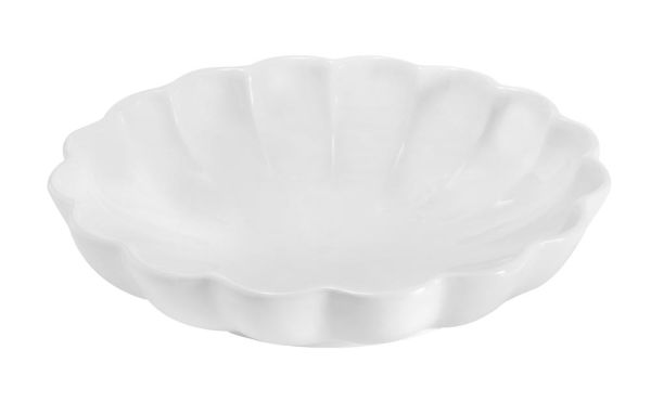Piatto fondo conchiglia in porcellana Buffet Barocco di Royale
