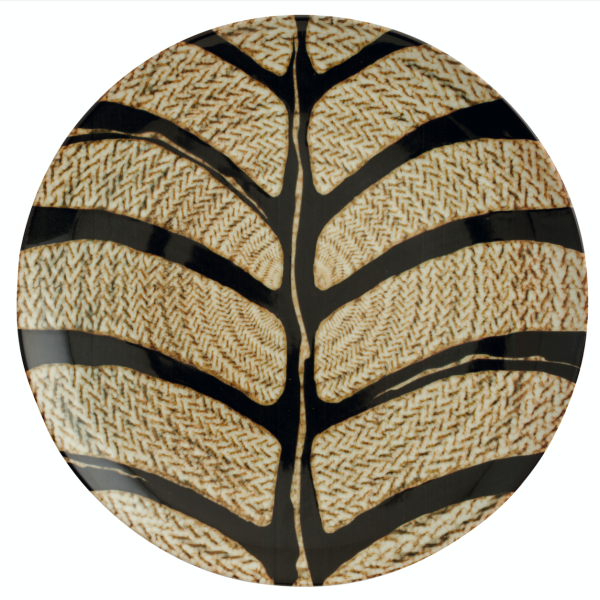 Piatto piano D. 28 cm. in porcellana Tribal Mood B di Arthur Krupp (confezione da 4)