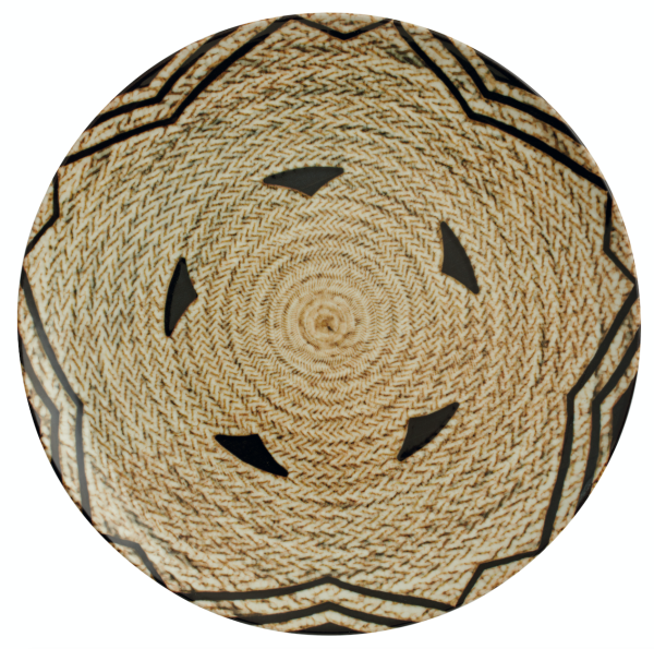 Piatto piano D. 28 cm. in porcellana Tribal Mood C di Arthur Krupp (confezione da 4)