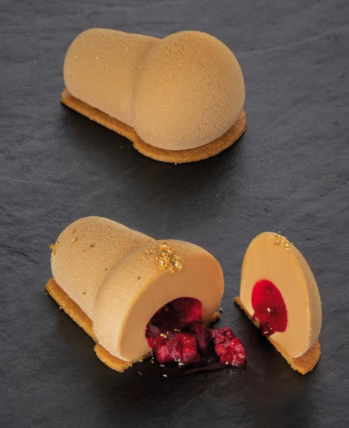 Babà: Stampo in silicone di Pavoni Professional