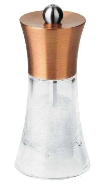 Macina Sale in acrilico e inox color rame di Arthur Krupp