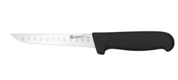 Coltello Disosso stretto con alveole cm. 16 Linea Supra di Ambrogio Sanelli 