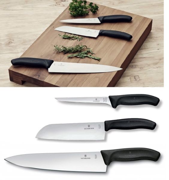 Creative Food: Set 3 Coltelli Serie Swiss Classic di Victorinox 
