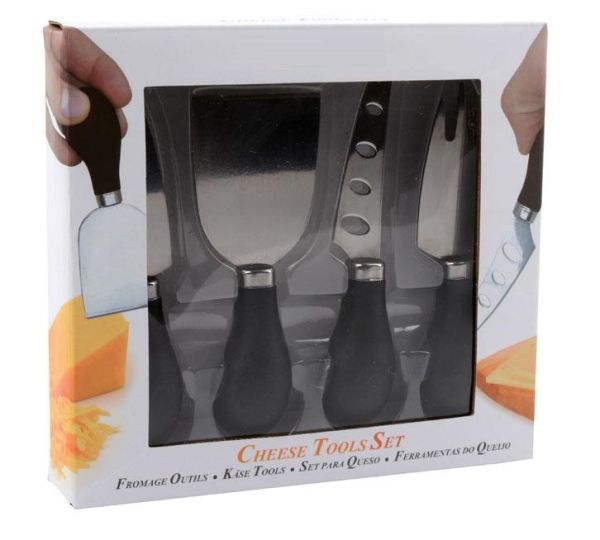 Set di 4 coltelli da formaggio