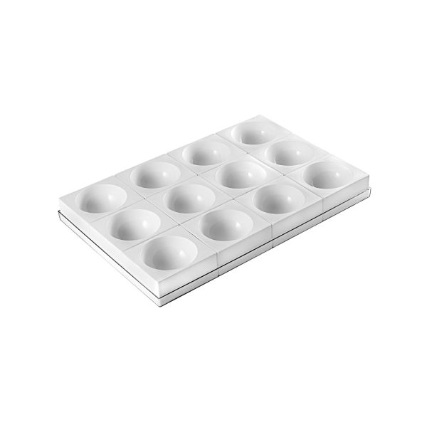 Stampi in silicone ZUCCOTTO115/12 - SET 12 STAMPI IN SILICONE ø115 H 57