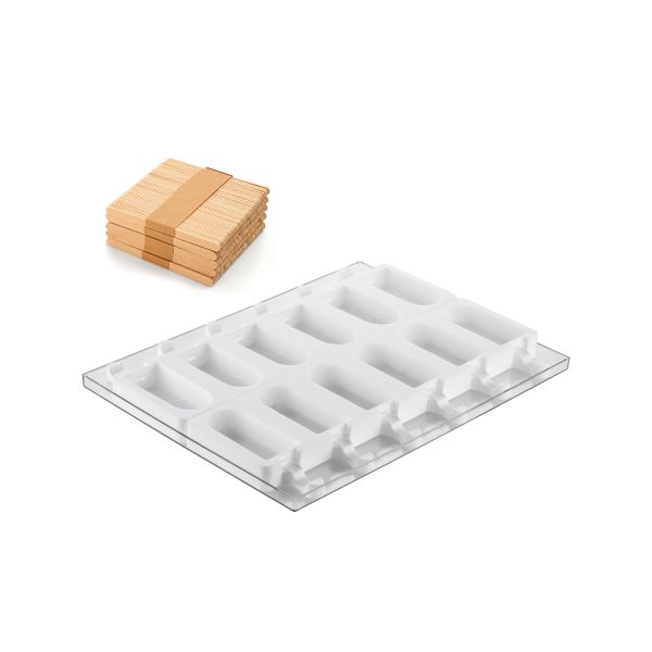 Stampi in silicone GEL12 Cremino di Silikomart Professional.