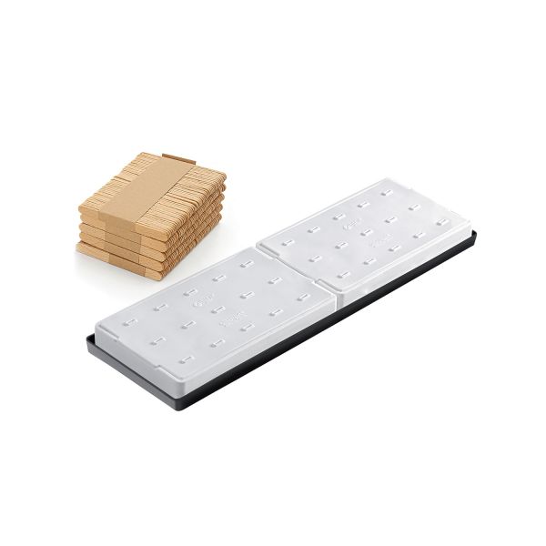 Stampi in silicone Mini Kube01 – 2 pcs di Silikomart Professional.