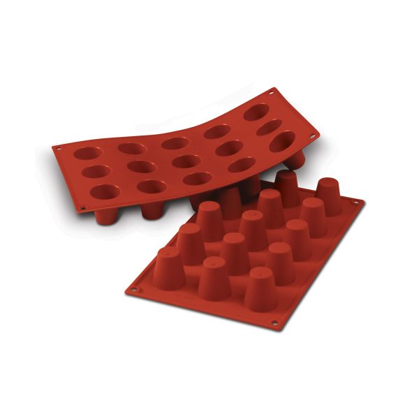 Stampi in silicone Sf019 Small Babà di Silikomart Professional.
