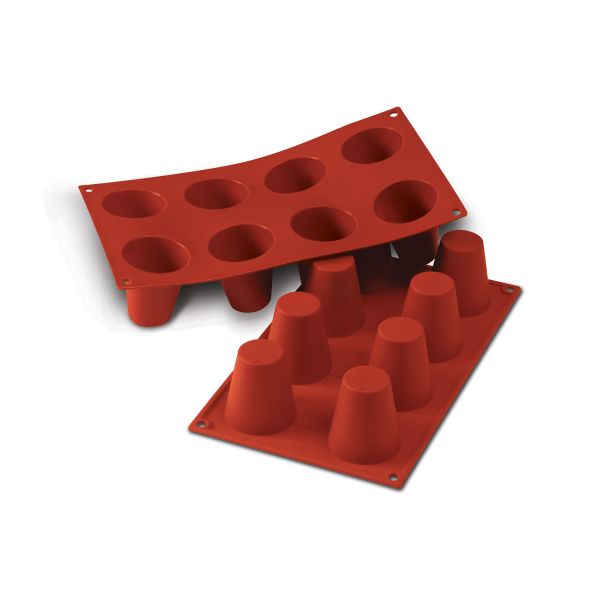 Stampi in silicone Sf021 Big Babà di Silikomart Professional.
