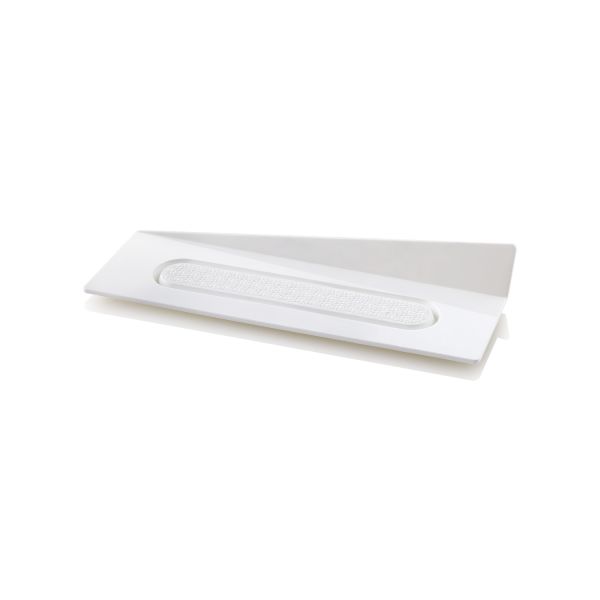 SET 100 VASSOI BIANCHI - RETTANGOLO 140X40 MM di Silikomart Professional