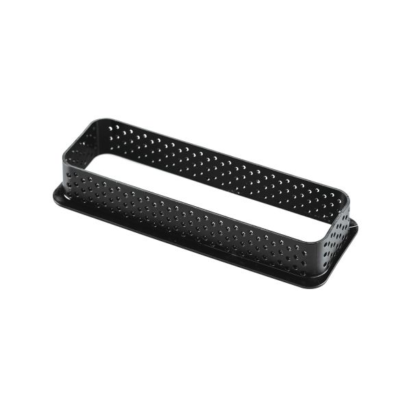 Tarte Ring Rectangular 120x35 H 20 mm – 6 pcs di Silikomart Professional