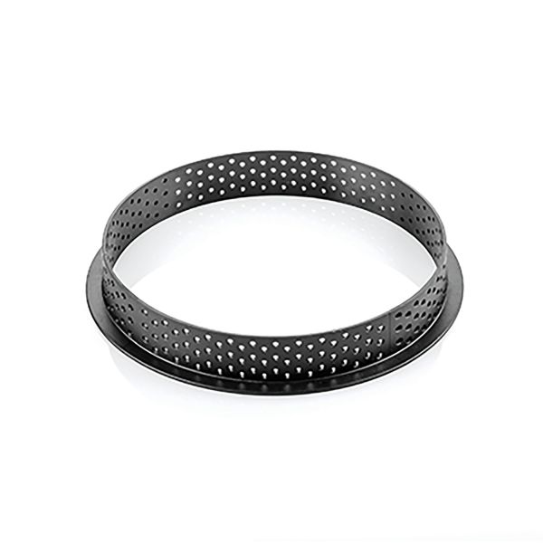 Tarte Ring Round Ø120 H20 mm – 4 pcs di Silikomart Professional