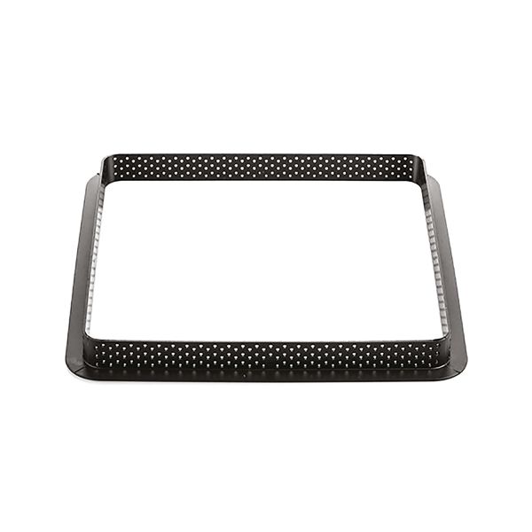 Tarte Ring Square 200x200 H20 mm di Silikomart Professional.
