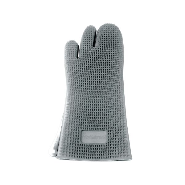 Acc082 Guanto in Silicone per Barbeque grigio di Silikomart Professional.