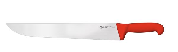Coltello francese - macello cm. 36 manico rosso Linea Supra di Ambrogio Sanelli 