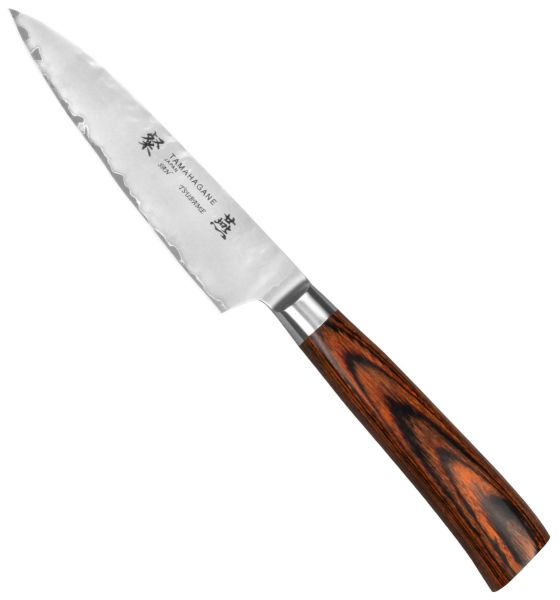 Coltello Petty cm. 12 linea Tsubame Pakkawood di Tamahagane 
