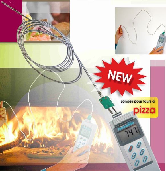 Sonda lunga 1,5 metri per forno da pizza