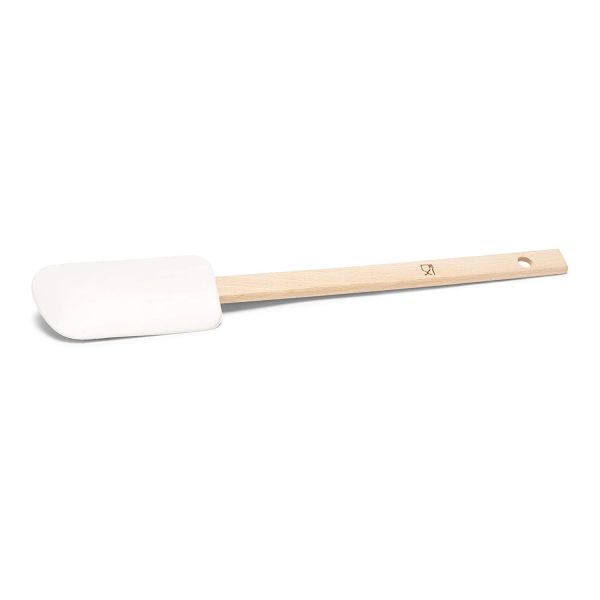 spatola silicone manico legno