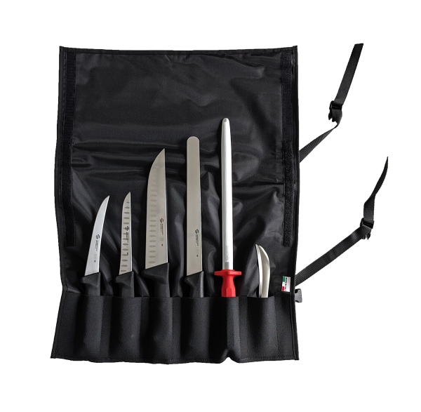 Set coltelli e accessori per il taglio a mano del prosciutto di Sanelli Ambrogio