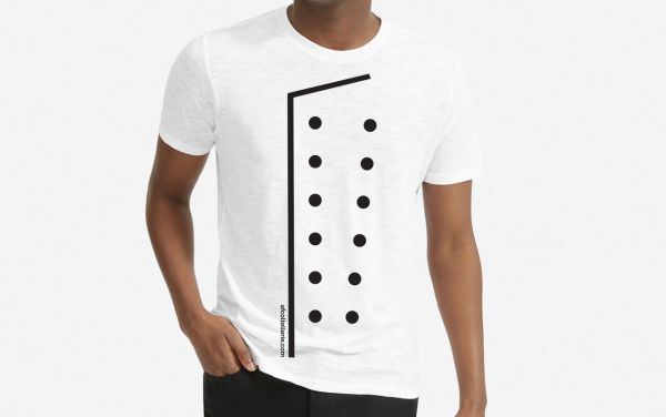 T-shirt - Maglietta CHEF Divisa Creativa con logo AFcoltellerie - colore Bianco