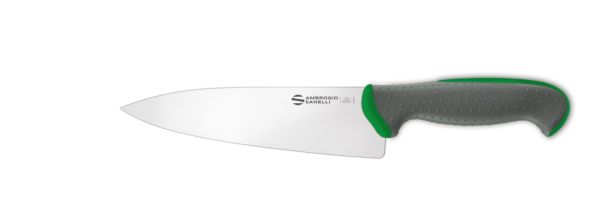 Coltello cucina lama cm. 16 manico verde Linea Tecna di Ambrogio Sanelli