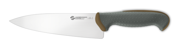 Coltello da cucina cm. 16 manico marrone Linea Tecna di Ambrogio Sanelli