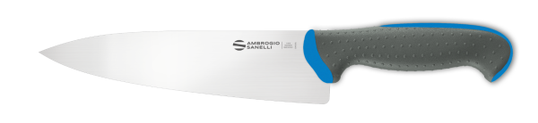 Coltello da cucina cm. 20 manico blu Linea Tecna di Ambrogio Sanelli
