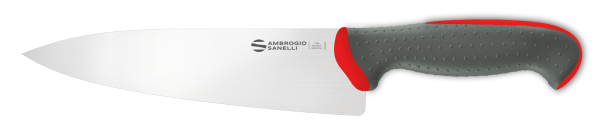 Coltello da cucina cm. 20 manico rosso Linea Tecna di Ambrogio Sanelli