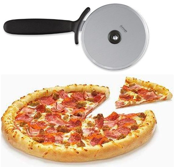 Rotella professionale tagliapizza di Triangle