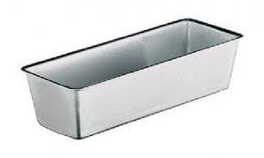 Stampo in alluminio rettangolare per Plumcake