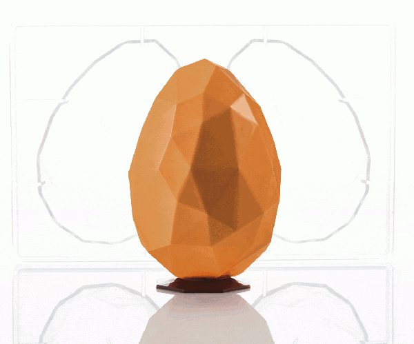 Stampo in policarbonato Uovo di Pasqua Diamond di Martellato