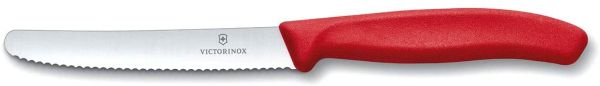 Coltello tavola seghettato maico rosso di Victorinox 