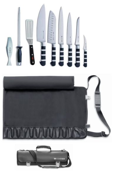 Valigetta Dick completa di 6 coltelli Serie 1905 e 3 accessori