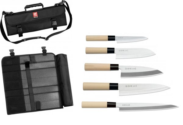 Valigetta completa di 5 coltelli Classic giapponesi