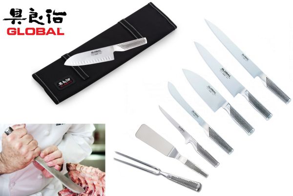 Global MEAT BBQ: Valigetta Global completa per lavorazione carni e preparazione Barbecue 