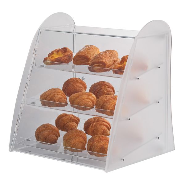 Vetrina curva con 3 ripiani in plexiglass di Martellato Professional 