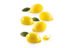 Stampo in silicone frutti 15 Limoni + tagliapasta di Silikomart Professional